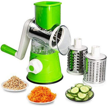 3 in 1 Vegetable Cutter, Multifunctional Vegetable Slicer, Drum Slicer for Kitchen