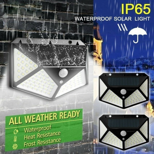 Waterproof Outdoor Motion Sensor Solar Light IP65